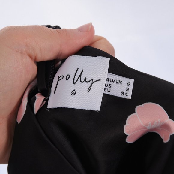 Princess Polly Floral Ultra Mini Dress Size 2 - Picture 7 of 7